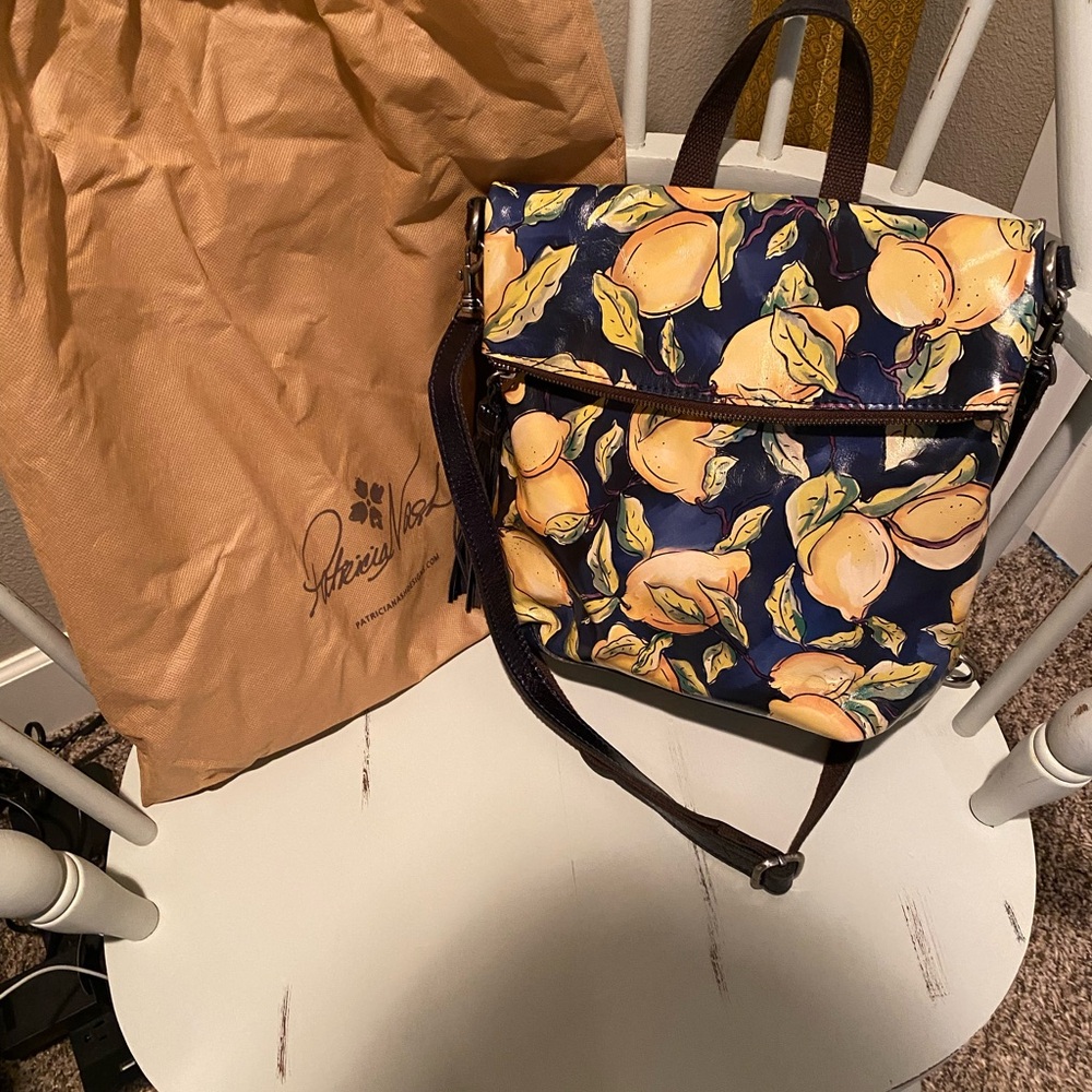 Lemon Print Women's Bag